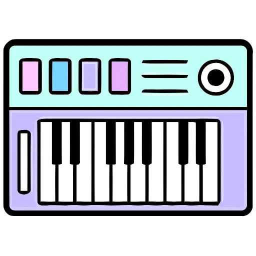 🎹 Эмодзи «Blue Ham Ham» для Telegram