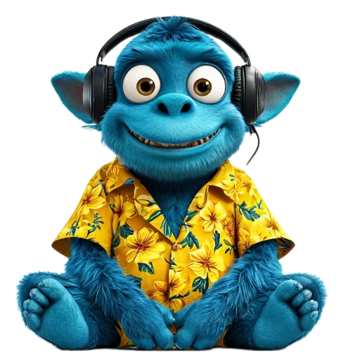 🧸 Стикер «Bluekaka» для Telegram