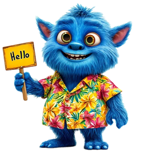 🐦 Стикер «Bluekaka» для Telegram
