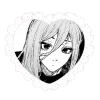Стикер 7 𝗯𝗹𝘂𝗲 𝗹𝗼𝗰𝗸 𝗵𝗲𝗮𝗿𝘁𝘀𔓕