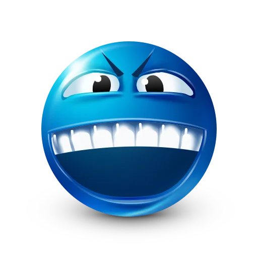 👺 Стикер «Bluemoji or Joobi» для Telegram