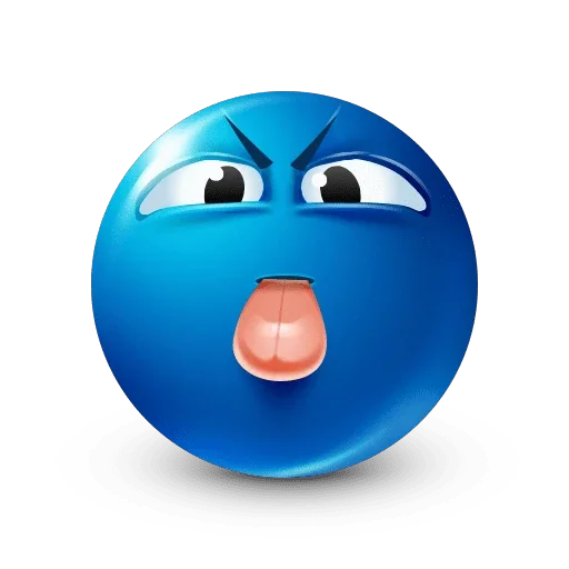 😝 Стикер «Bluemoji or Joobi» для Telegram