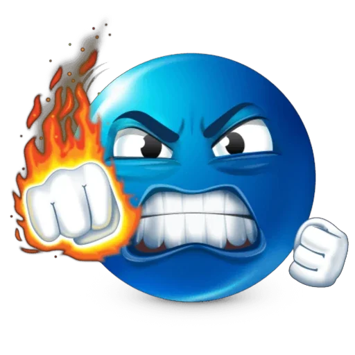 🔥 Стикер «Bluemoji or Joobi» для Telegram