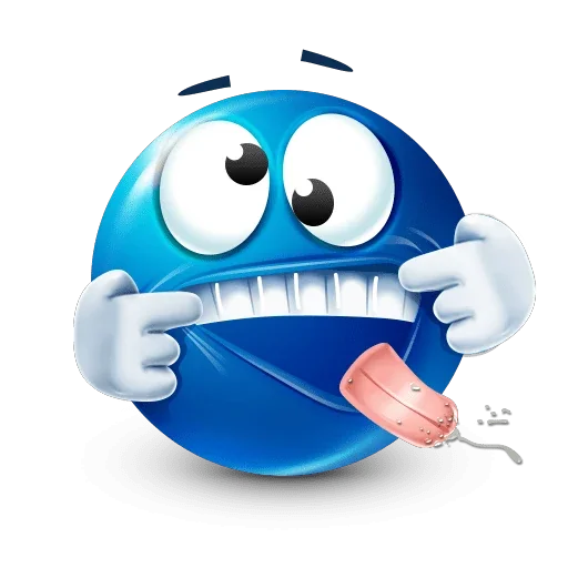 🤪 Стикер «Bluemoji or Joobi» для Telegram