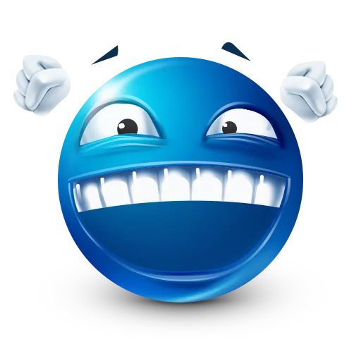🙌 Стикер «Bluemoji or Joobi» для Telegram