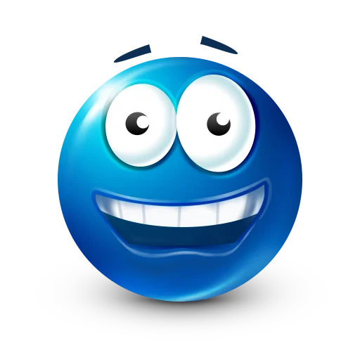 😀 Стикер «Bluemoji or Joobi» для Telegram