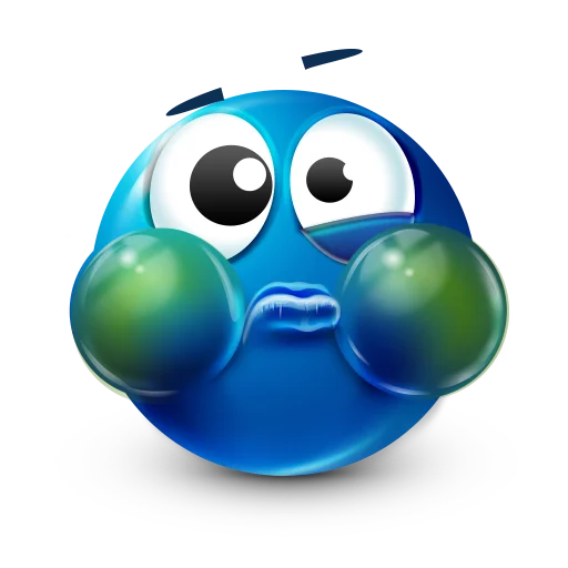 🤢 Стикер «Bluemoji or Joobi» для Telegram