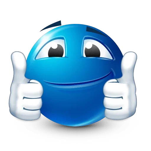👍 Стикер «Bluemoji or Joobi» для Telegram