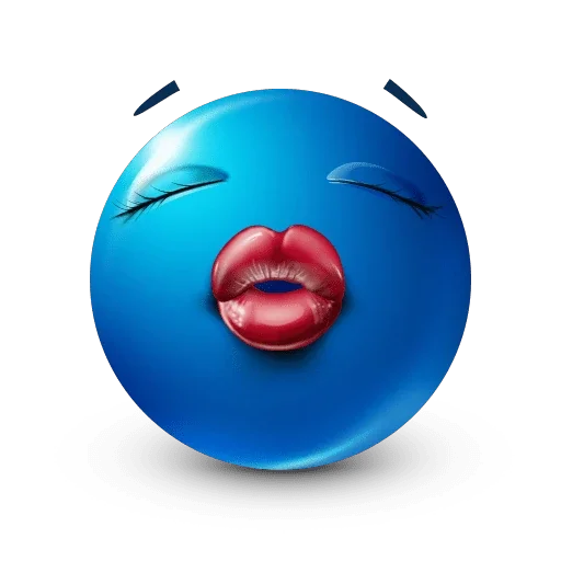 😙 Стикер «Bluemoji or Joobi» для Telegram