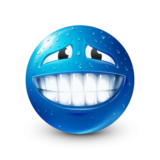 🫨 Стикер «Bluemoji or Joobi» для Telegram