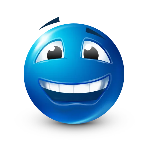 🙂 Стикер «Bluemoji or Joobi» для Telegram