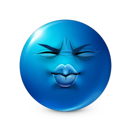 🔇 Стикер «Bluemoji or Joobi» для Telegram