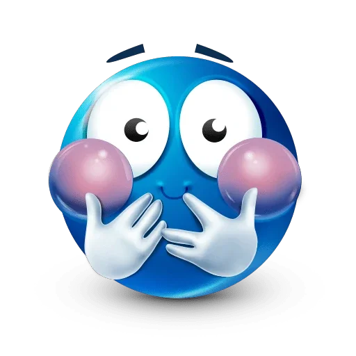 🤭 Стикер «Bluemoji or Joobi» для Telegram