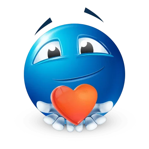 🫶 Стикер «Bluemoji or Joobi» для Telegram