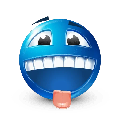 😜 Стикер «Bluemoji or Joobi» для Telegram