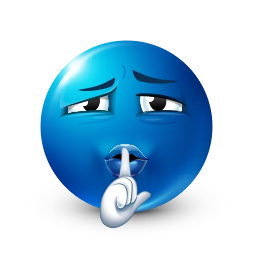😮‍💨 Стикер «Bluemoji or Joobi» для Telegram