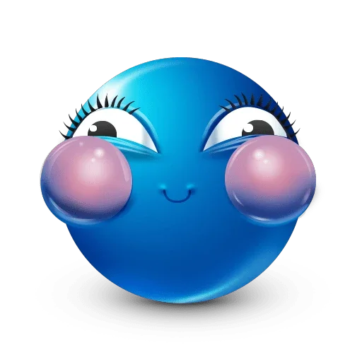 ☺️ Стикер «Bluemoji or Joobi» для Telegram