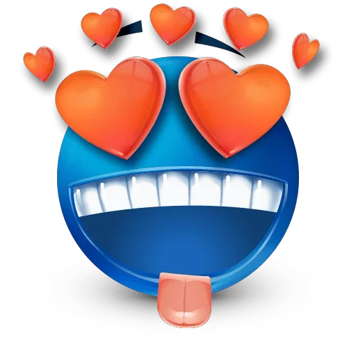 🥰 Стикер «Bluemoji or Joobi» для Telegram