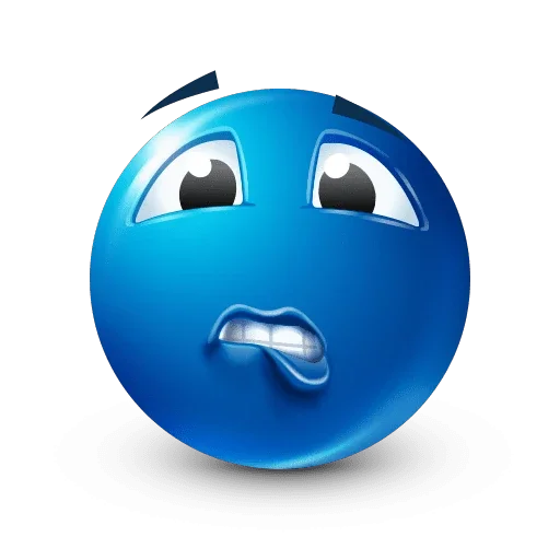 😯 Стикер «Bluemoji or Joobi» для Telegram