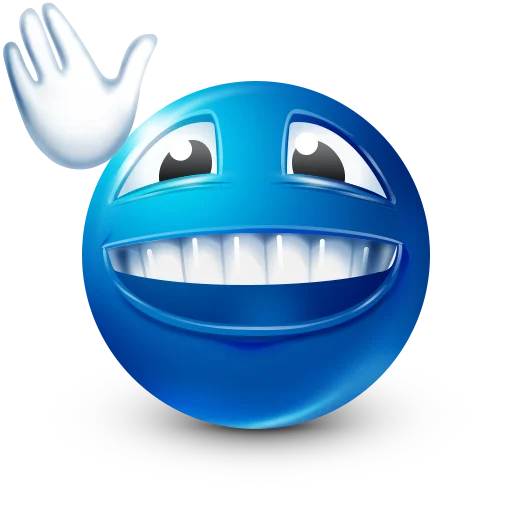 👋 Стикер «Bluemoji or Joobi» для Telegram