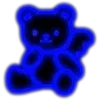 Стикер 40 Blueblack