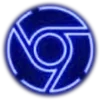 Стикер 49 Blueblack