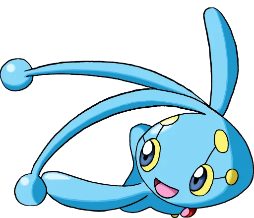 💙 Стикер «Blue pokemon» для Telegram