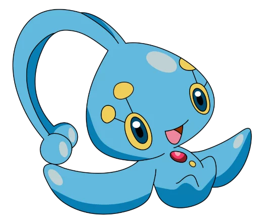 💙 Стикер «Blue pokemon» для Telegram