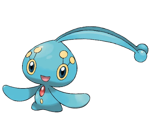 💙 Стикер «Blue pokemon» для Telegram