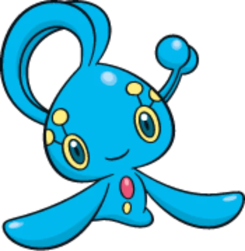 💙 Стикер «Blue pokemon» для Telegram