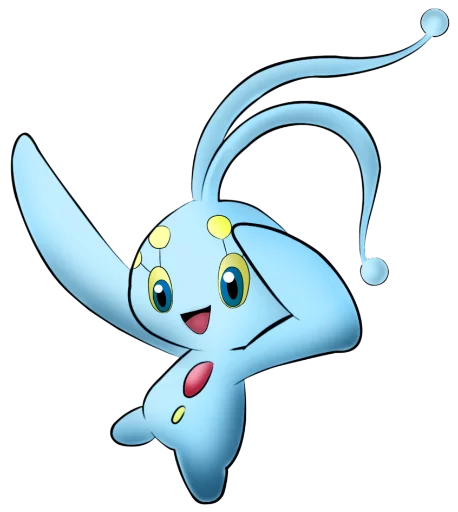 💙 Стикер «Blue pokemon» для Telegram
