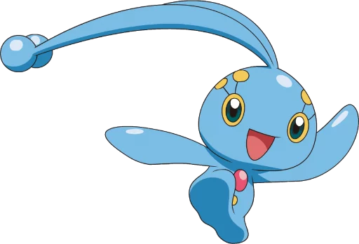 💙 Стикер «Blue pokemon» для Telegram