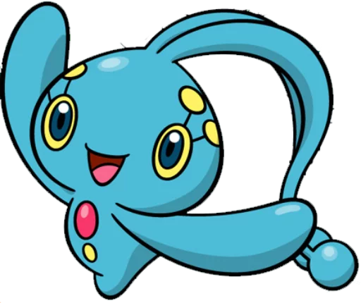 💙 Стикер «Blue pokemon» для Telegram