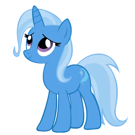 😂 Стикер «Blue Pony» для Telegram