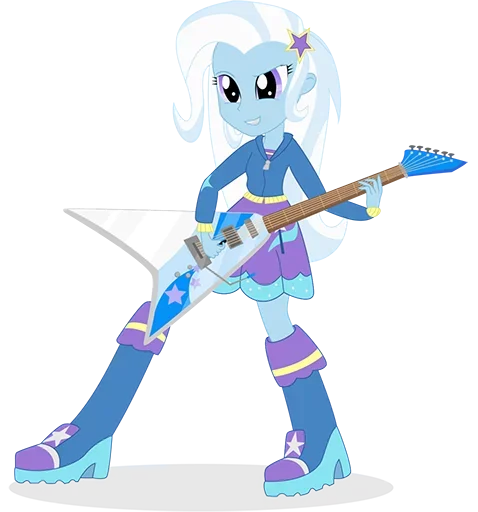 😣 Стикер «Blue Pony» для Telegram