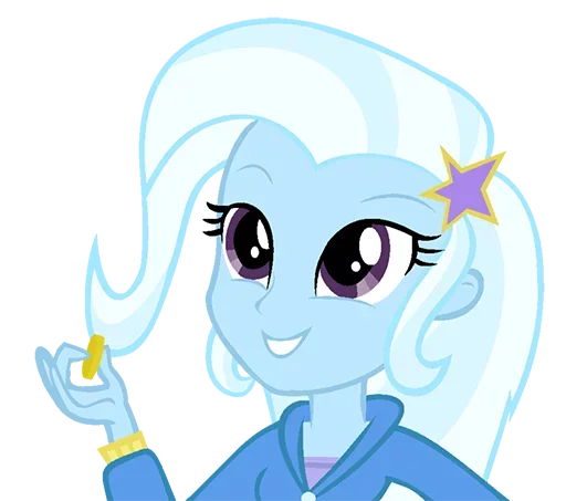 😀 Стикер «Blue Pony» для Telegram