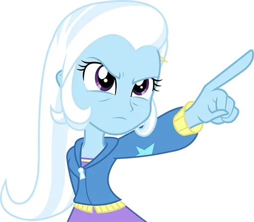 🤪 Стикер «Blue Pony» для Telegram