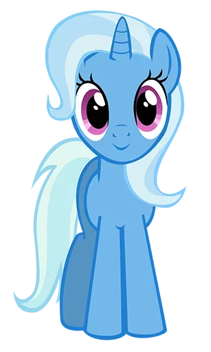 🙃 Стикер «Blue Pony» для Telegram