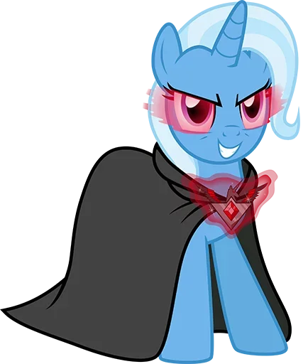 😣 Стикер «Blue Pony» для Telegram