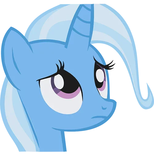 🤔 Стикер «Blue Pony» для Telegram