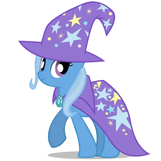 😆 Стикер «Blue Pony» для Telegram