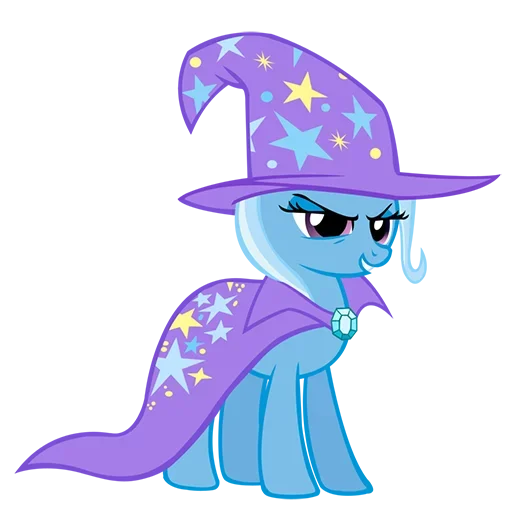 😂 Стикер «Blue Pony» для Telegram