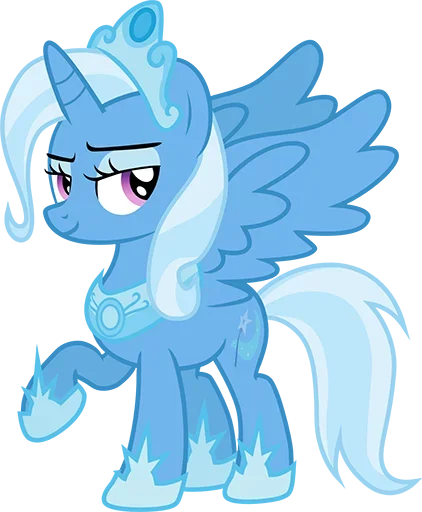 😂 Стикер «Blue Pony» для Telegram