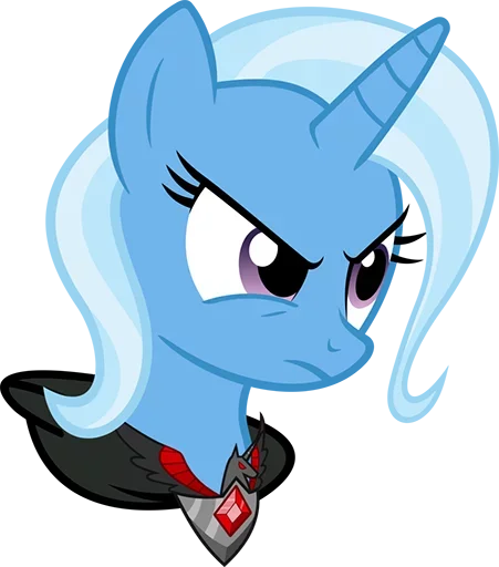 😛 Стикер «Blue Pony» для Telegram