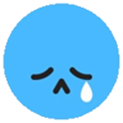 😪 Эмодзи «bluerandom1» для Telegram
