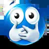 😱 Эмодзи «blue face» для Telegram