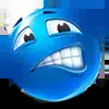 🥴 Эмодзи «blue face» для Telegram