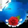 😘 Эмодзи «blue face» для Telegram