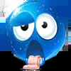🥵 Эмодзи «blue face» для Telegram