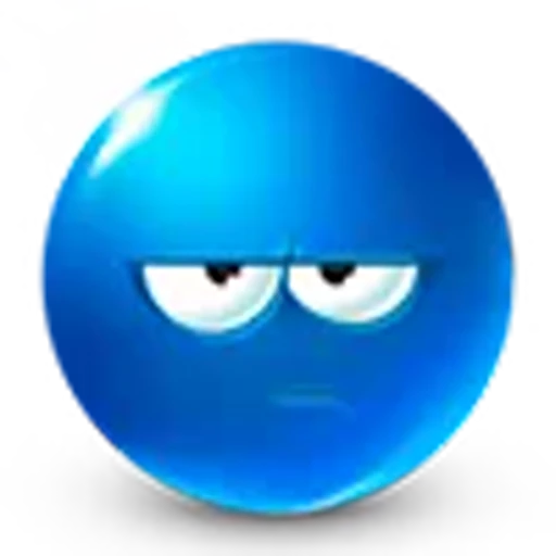 🫤 Эмодзи «blue face» для Telegram